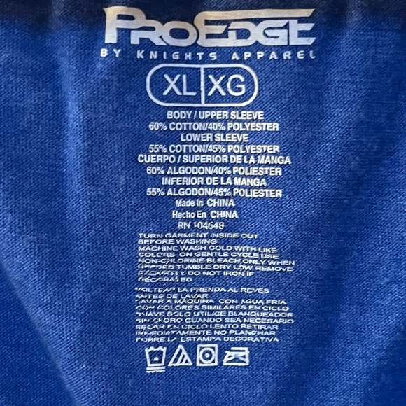 University of Delaware Blue Hens V-Neck Long Sleeve - Picture 2 of 4